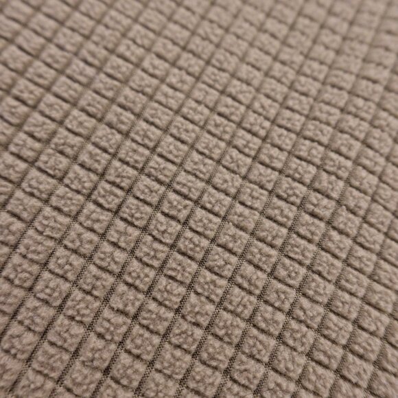 Orvis Trout Bum Grid Fleece Quarter-Zip Pullover Khaki Green Size Large - Picture 12 of 12